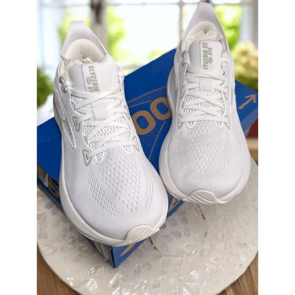 Brooks Glycerin GTS 22 Supportive Road Running Shoes Women’s 9 White 1204351B151 - Picture 7 of 14